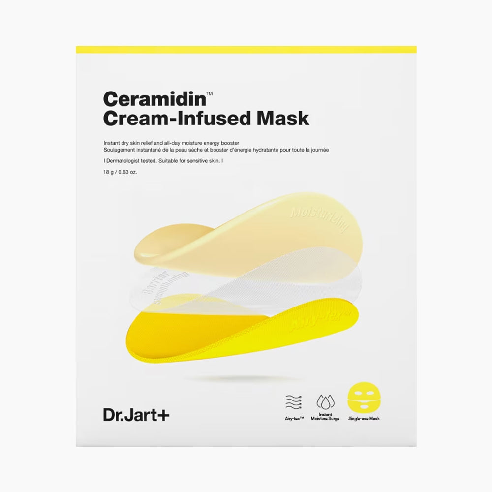 [ DR.Jart+ ] Ceramidin Cream-Infused Face Mask 5 pcs