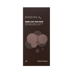 [ NINEMILA ] Bubble Easy Hair Color 4N Natural Brown