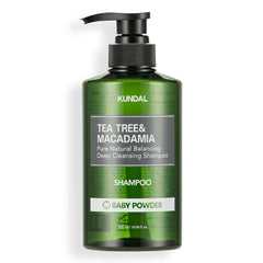 [ KUNDAL ] TEA Tree Macadamia Deep Cleansing Shampoo 500ml / 16.90 fl.oz