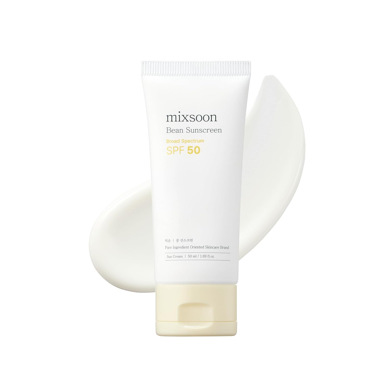 [ MIXSOON ] Bean Sunscreen Broad Spectrum SPF50 50ml/1.69fl.oz - KosBeauty