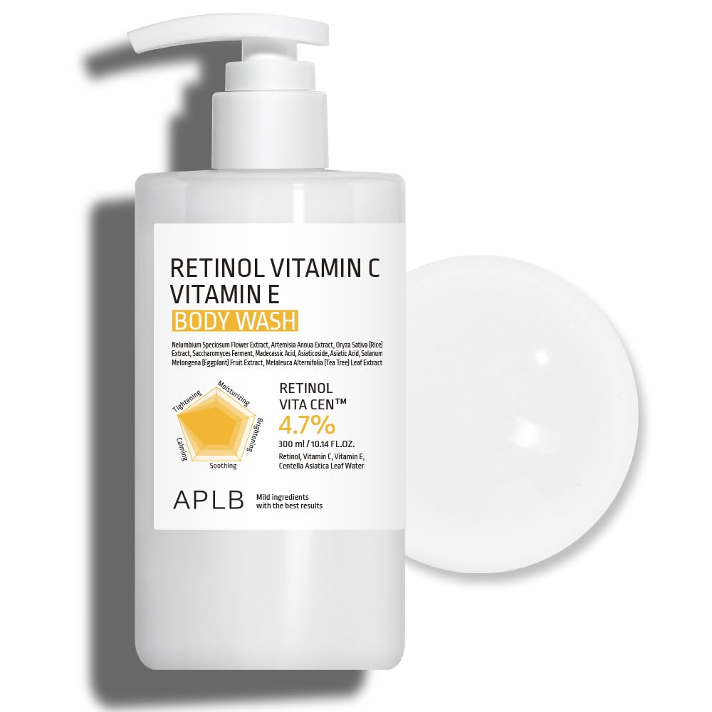 [ APLB ] Retinol Vitamin C Vitamin E Body Wash 300ml / 10.14 fl.oz