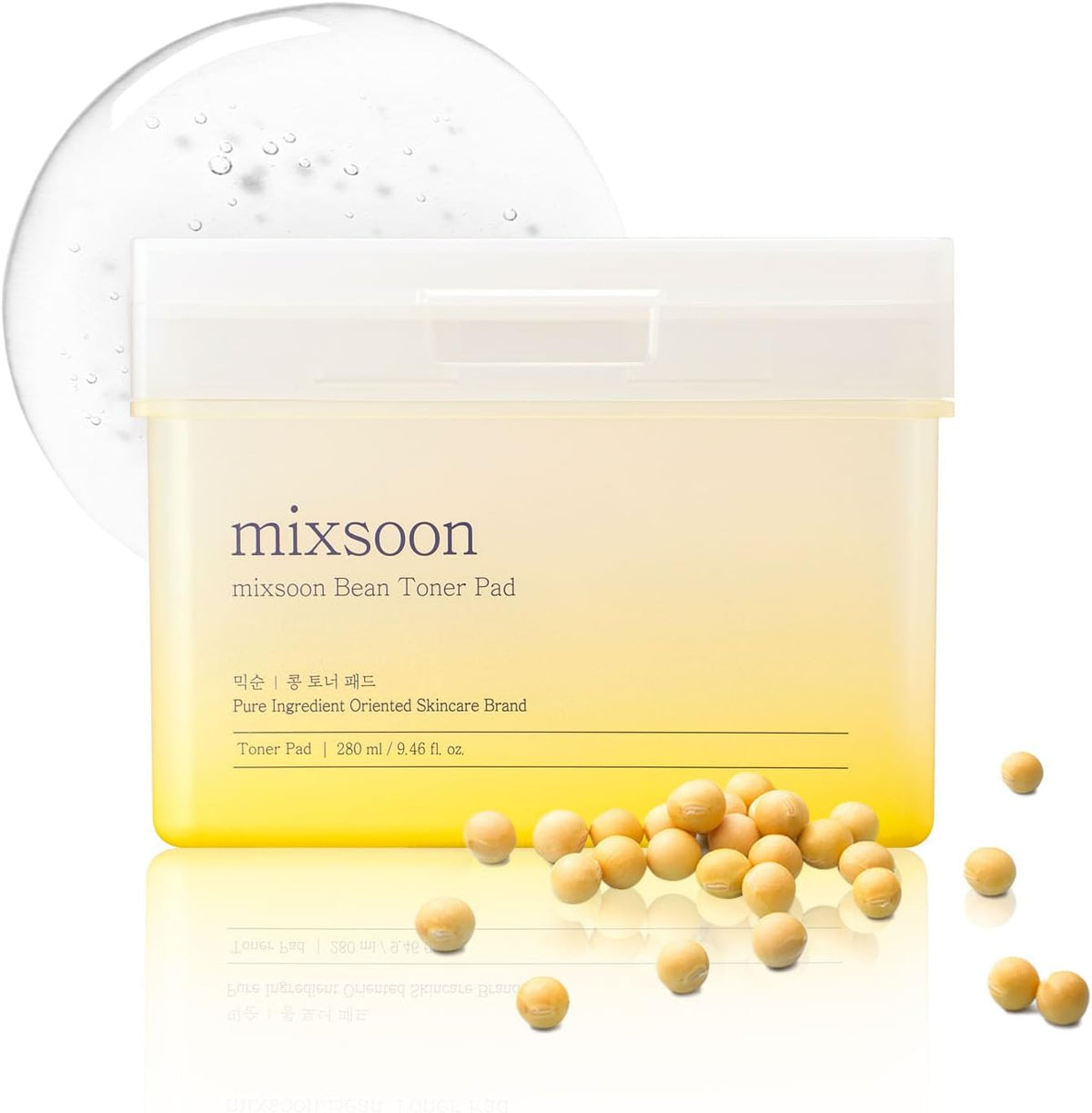 [ MIXSOON ] Bean Toner Pad 280ml / 9.46 fl.oz / 70 sheets
