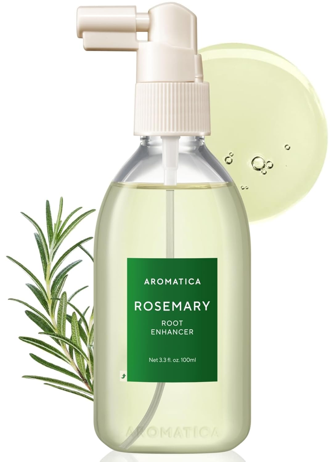 [ AROMATICA ] Root Enhancer Rosemary Water for Hair Growth spray 3.3fl.oz / 100ml