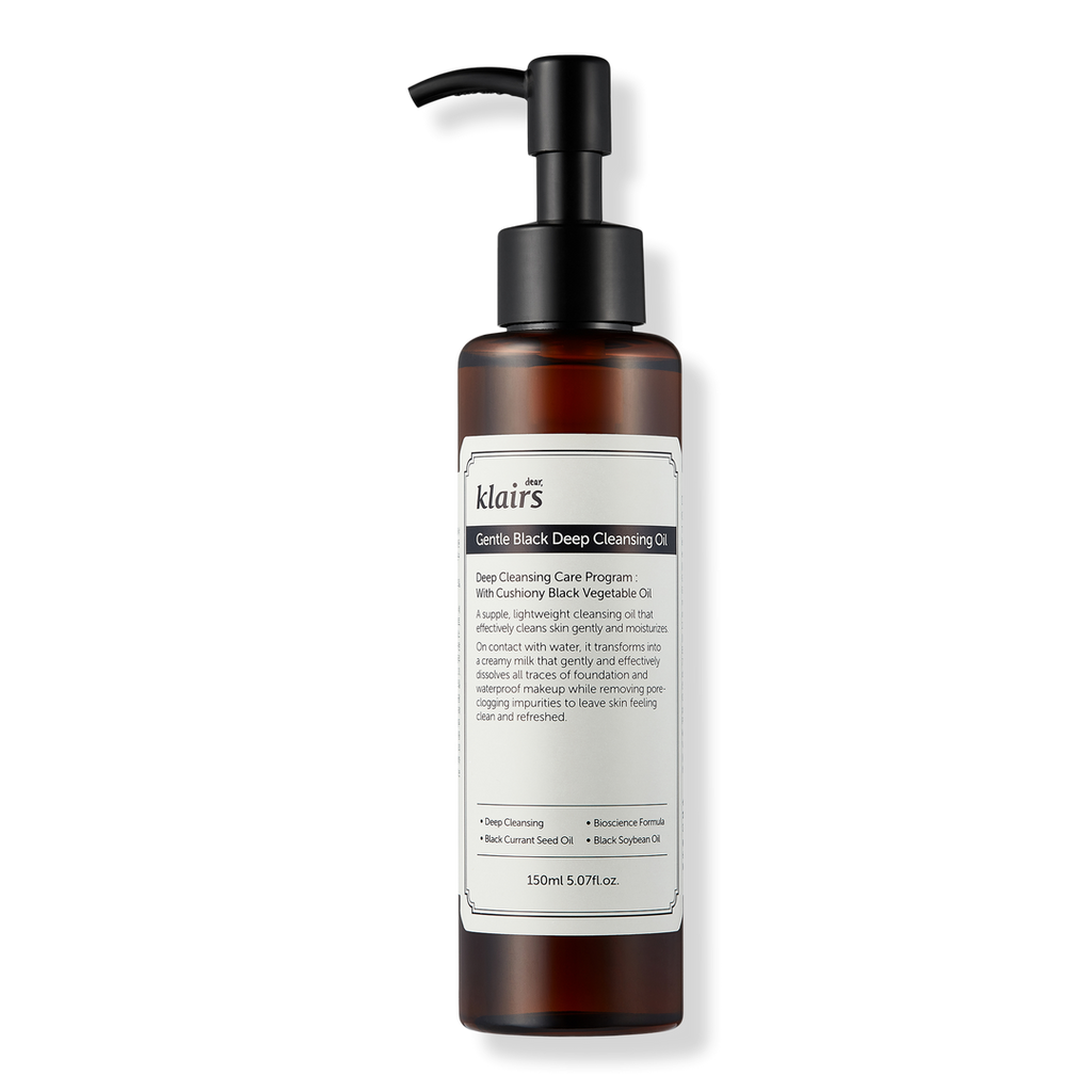 Dear, Klairs Gentle Black Deep Cleansing Oil, 150ml 5.07oz