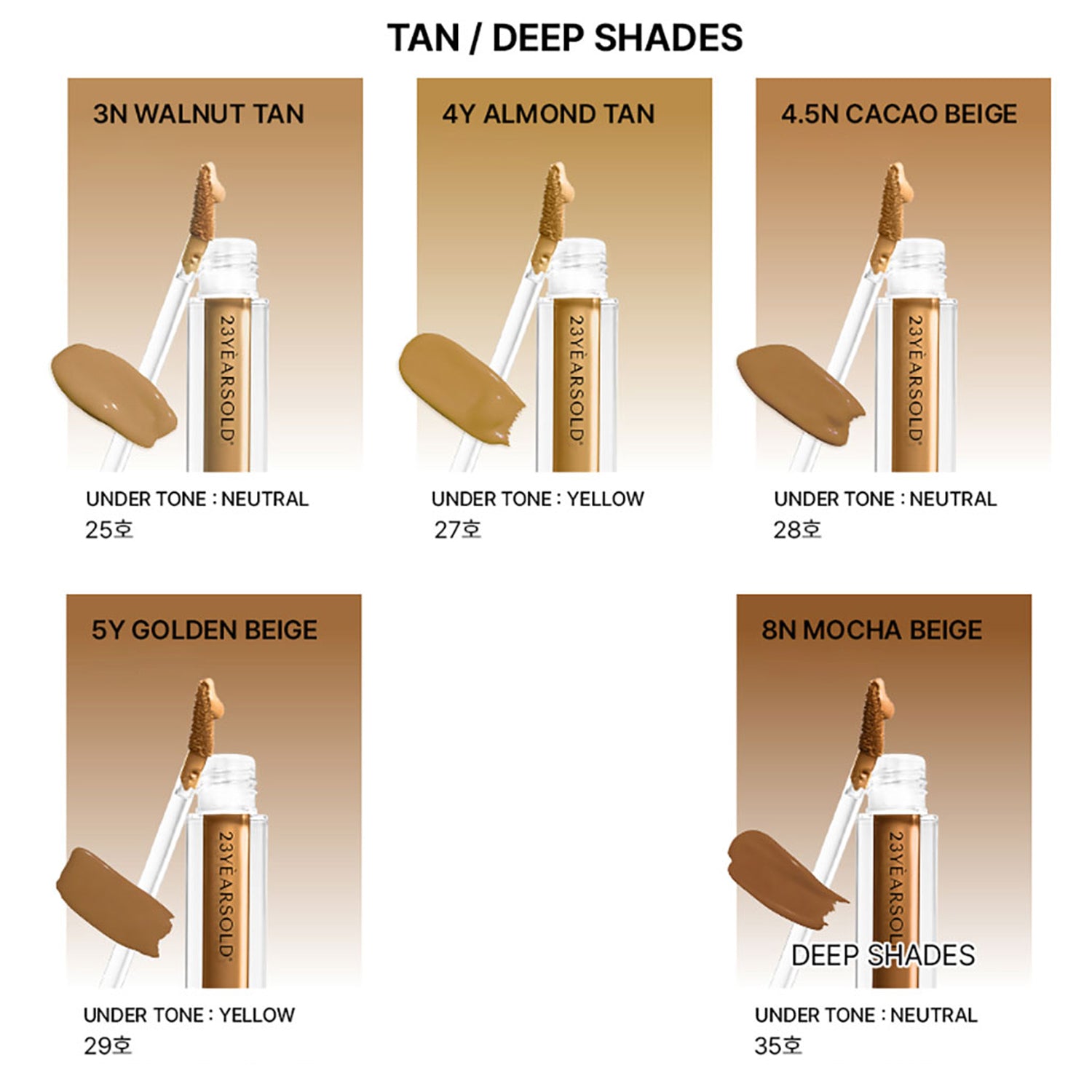 [23YEARSOLD Derma] Thin Concealer 5g/0.17oz - KosBeauty