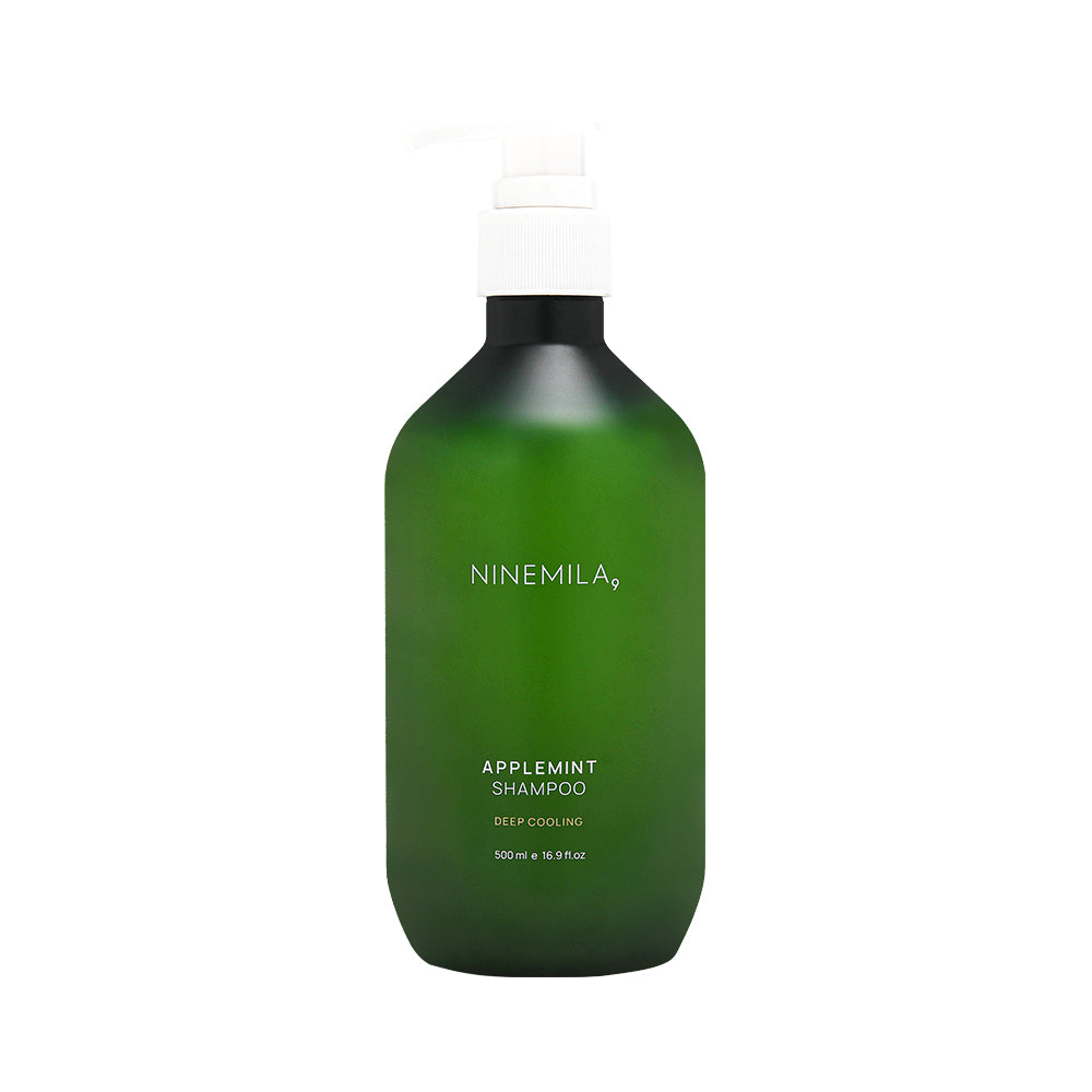 [ NINEMILA ] Applemint Shampoo Deep Cooling 500ml e 16.9 fl.oz. - KosBeauty