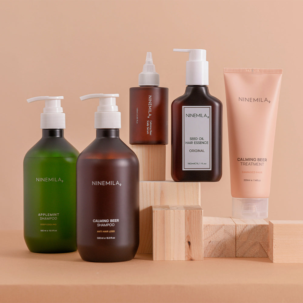 [ NINEMILA ] Applemint Shampoo Deep Cooling 500ml e 16.9 fl.oz. - KosBeauty