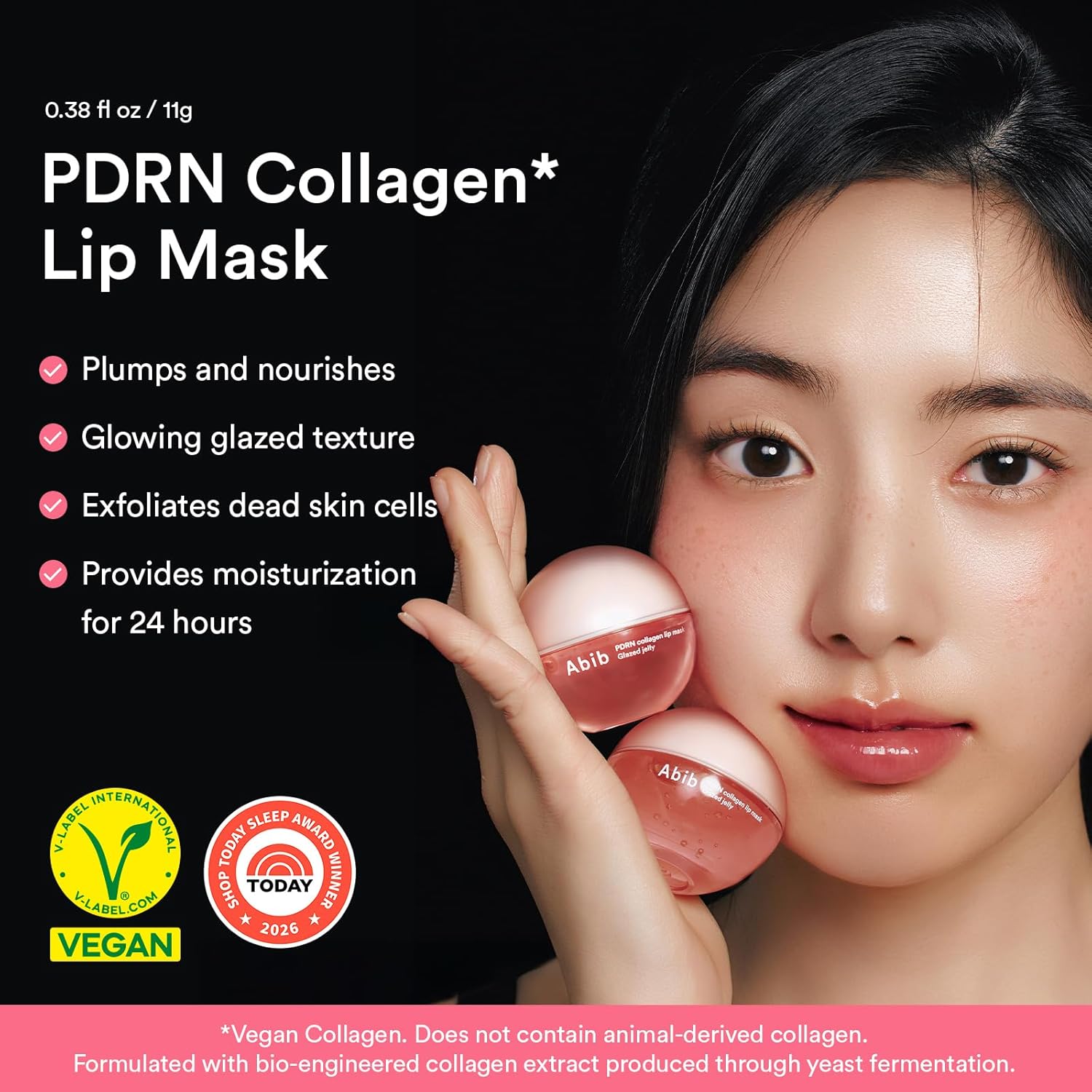 [ Abib ] PDRN collagen lip mask 11g / 0.38oz - KosBeauty