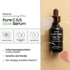 JUMISO All Day Vitamin Pure C 5.5 Glow Serum 30ml / 1.01 oz.