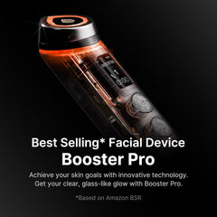 [ Medicube ] Age-R Booster Pro Black | 6-in-1 Real Glass Glow Beauty Massager
