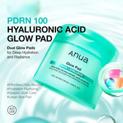 [ ANUA ] PDRN + Hyaluron Glow pad 90pads 230ml / 7.77 fl.oz. - KosBeauty