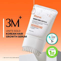 [ LILYEVE ] GROWTURN Hair Growth Serum with Built-in Brush 100ml / 3.38fl.oz.