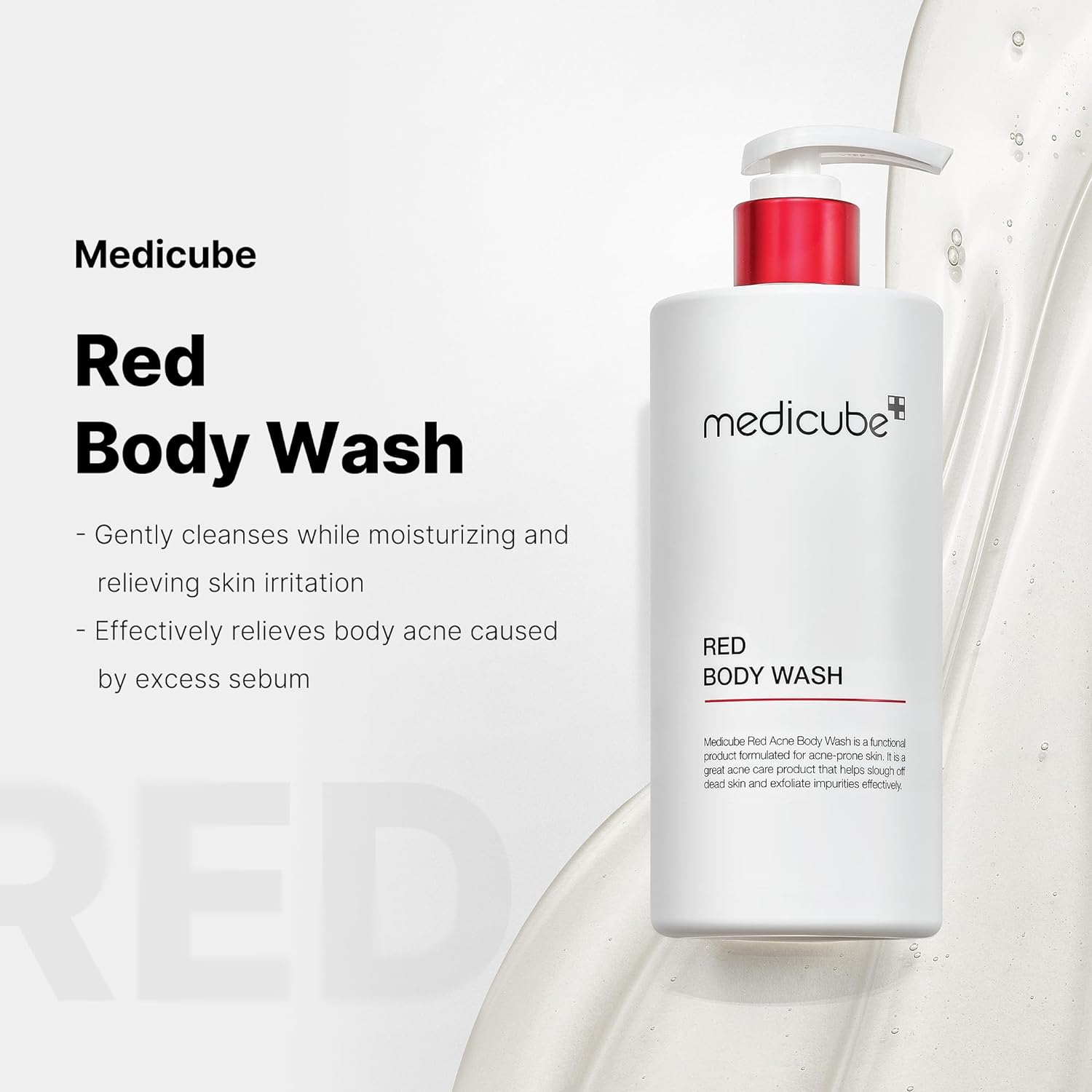 [ MEDICUBE ] Red Acne Body Wash 400g / 14.10 oz.