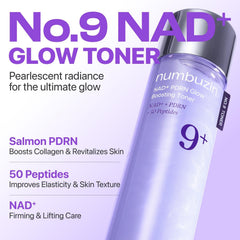 [ NUMBUZIN ] NAD+ PDRN Glow Boosting Toner 200mL / 6.76 fl oz - KosBeauty