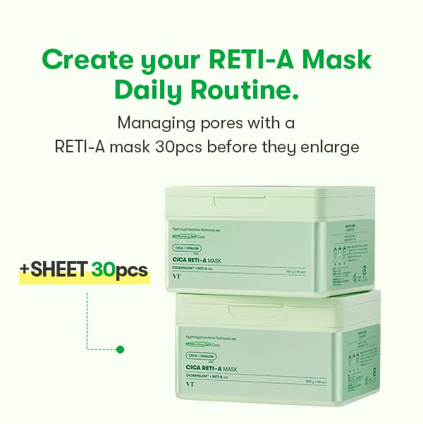 [ VT COSMETICS ] Cica Reti-A Mask 30ea