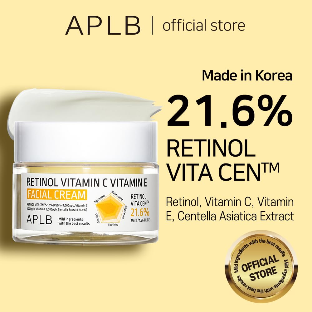 [ APLB ] Retinol Vitamin C Vitamin E Facial Cream 55ml / 1.86 fl.oz.