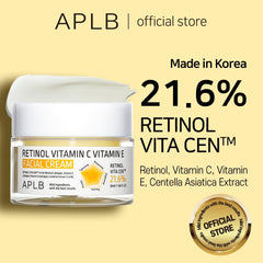 [ APLB ] Retinol Vitamin C Vitamin E Facial Cream 55ml / 1.86 fl.oz.