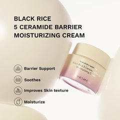 [ HARUHARU ] Black Rice 5 Ceramide Barrier Moisturizing Cream 50ml / 1.69 fl.oz - KosBeauty