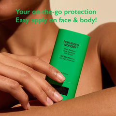 Haruharu Wonder Black Bamboo Daily Soothing Sun Shield Unscented  SPF 50+/PA++++ 20g / 0.70 oz