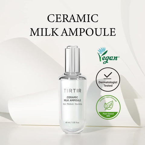 TIRTIR Ceramic Milk Ampoule,  40ml / 1.35 fl. oz.