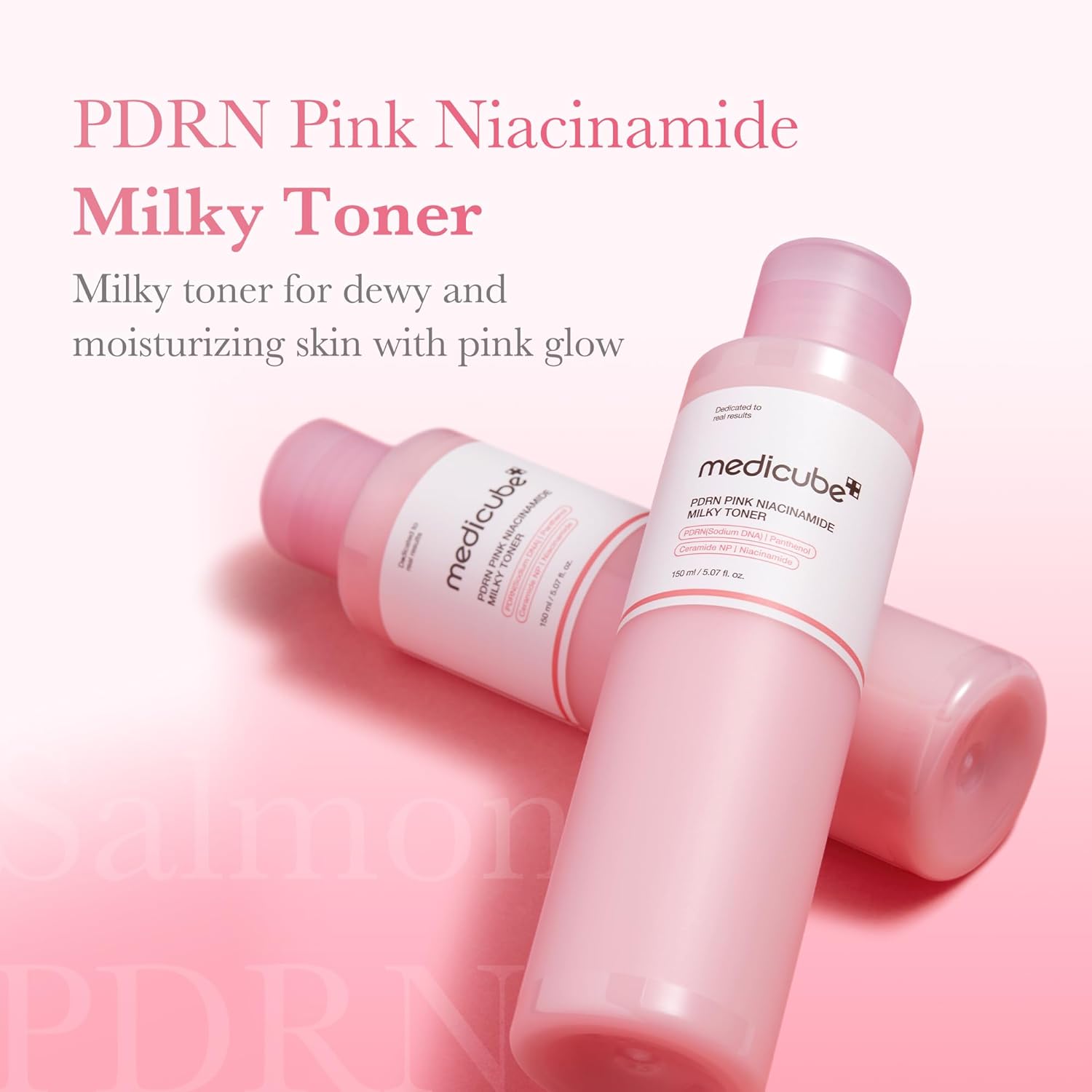 [ MEDICUBE ] PDRN Pink Niacinamide Milky Toner 150ml / 5.07 fl.oz