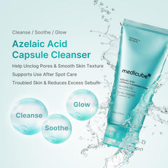 [ MEDICUBE ] Azelaic Acid Capsule Cleansing Foam 120g / 4.23 oz