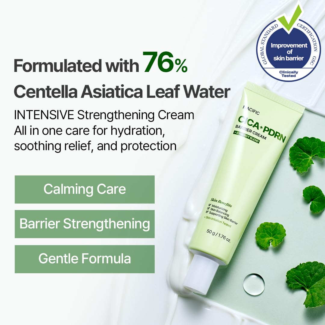 [ NACIFIC ] CICA PDRN SET ( Cleanser 200ml, Toner 150ml, Sesrum50ml, Cream50g) - KosBeauty