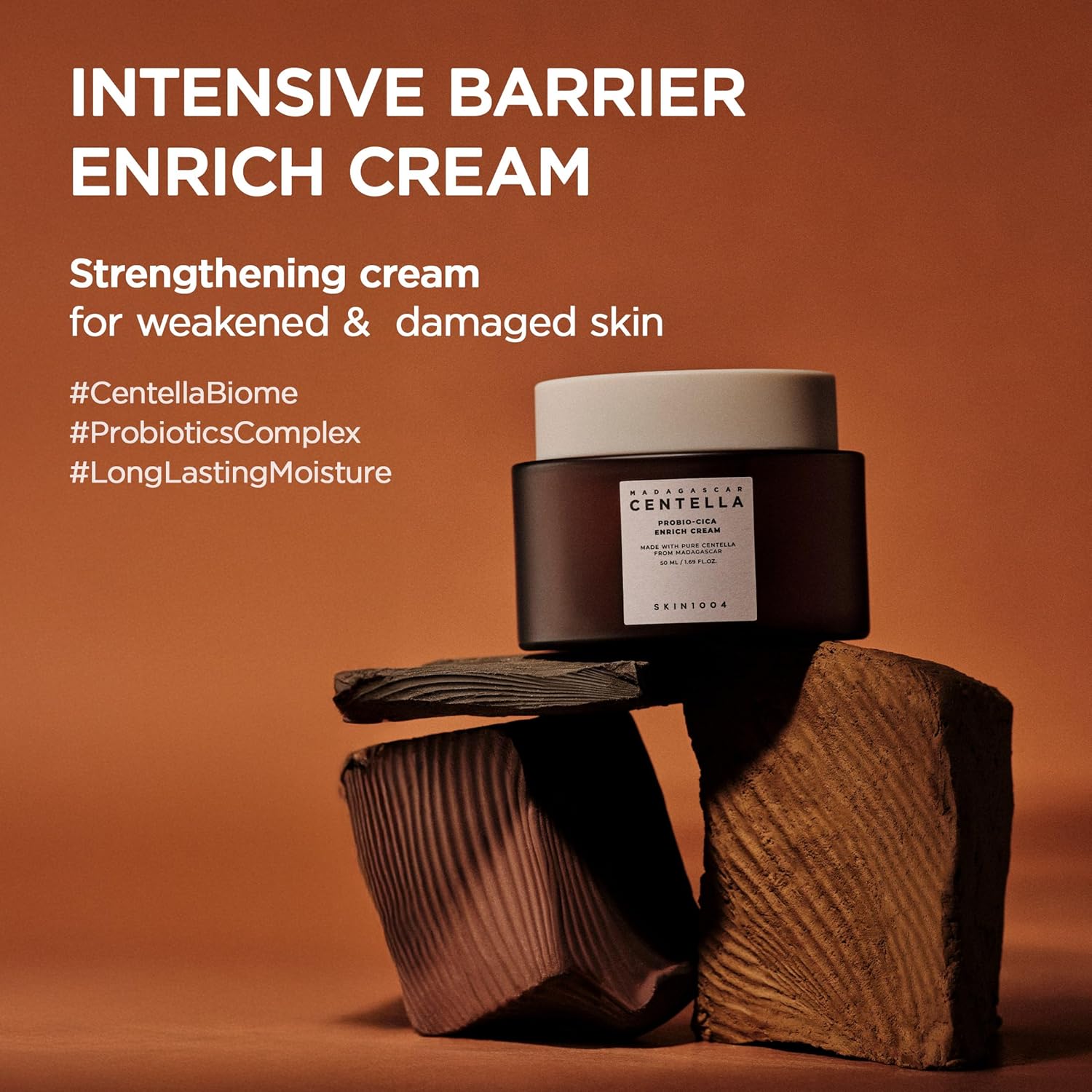 [ Skin1004 ] Madagascar Centella Probio-Cica Enrich Cream 50ml / 1.69 fl.oz