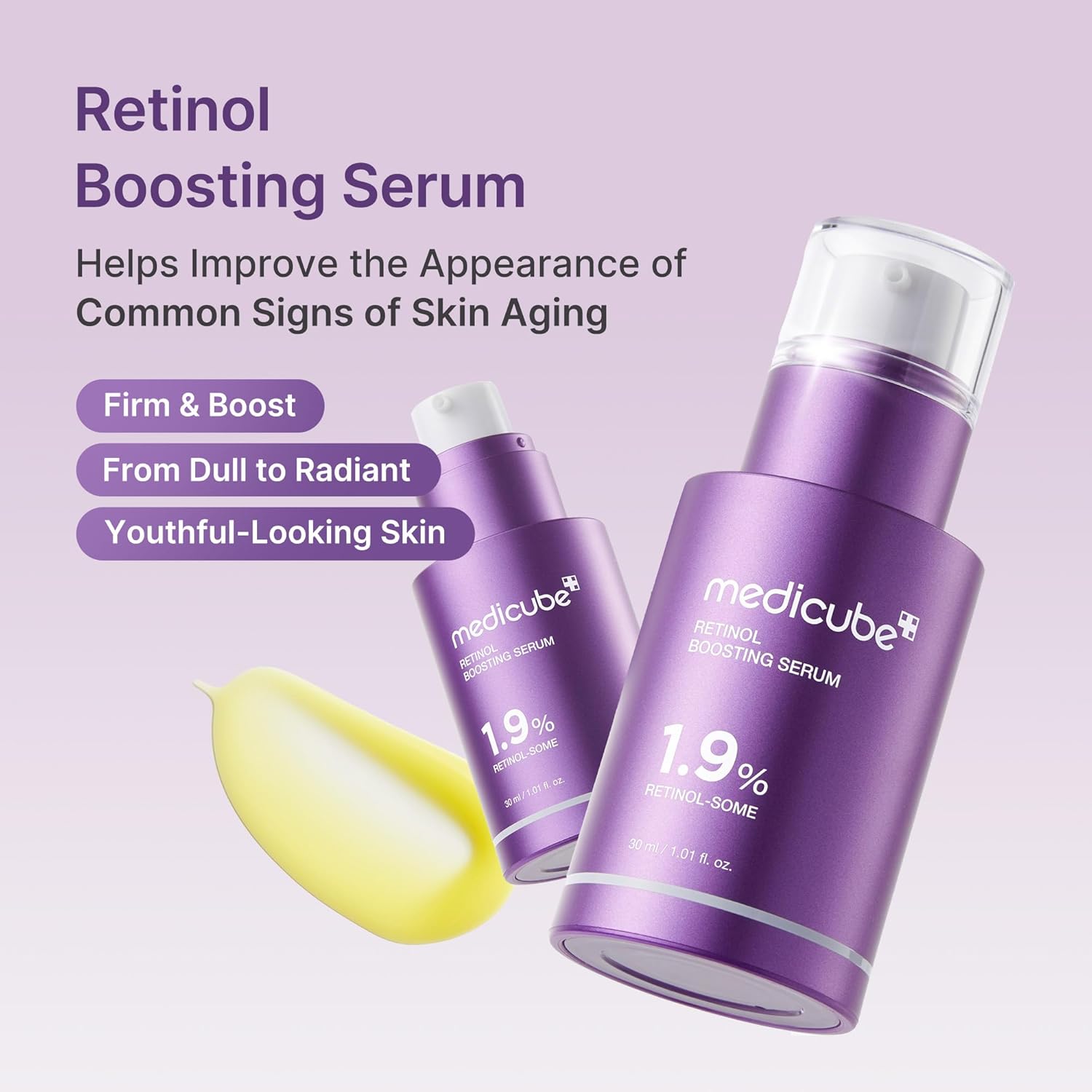 [ MEDICUBE ] Retinol NMN Boosting Serum  30ml / 1.01 fl.oz. - KosBeauty