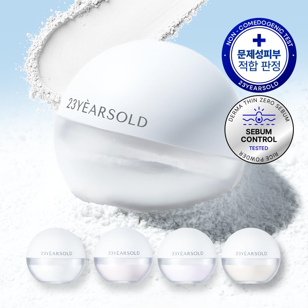 [23Yearsold ] Derma Thin Zero Sebum Powder 4colors  7g - KosBeauty
