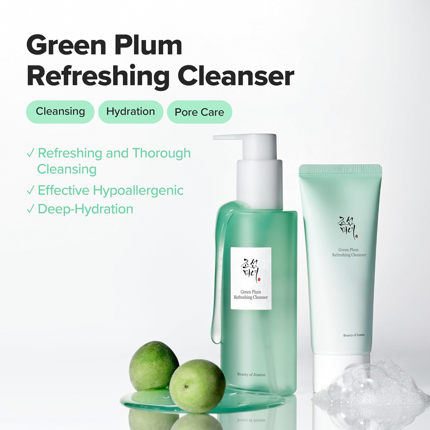 [ Beauty of Joseon ] Green Plum Refreshing Cleanser 100ml/3.38 fl.oz