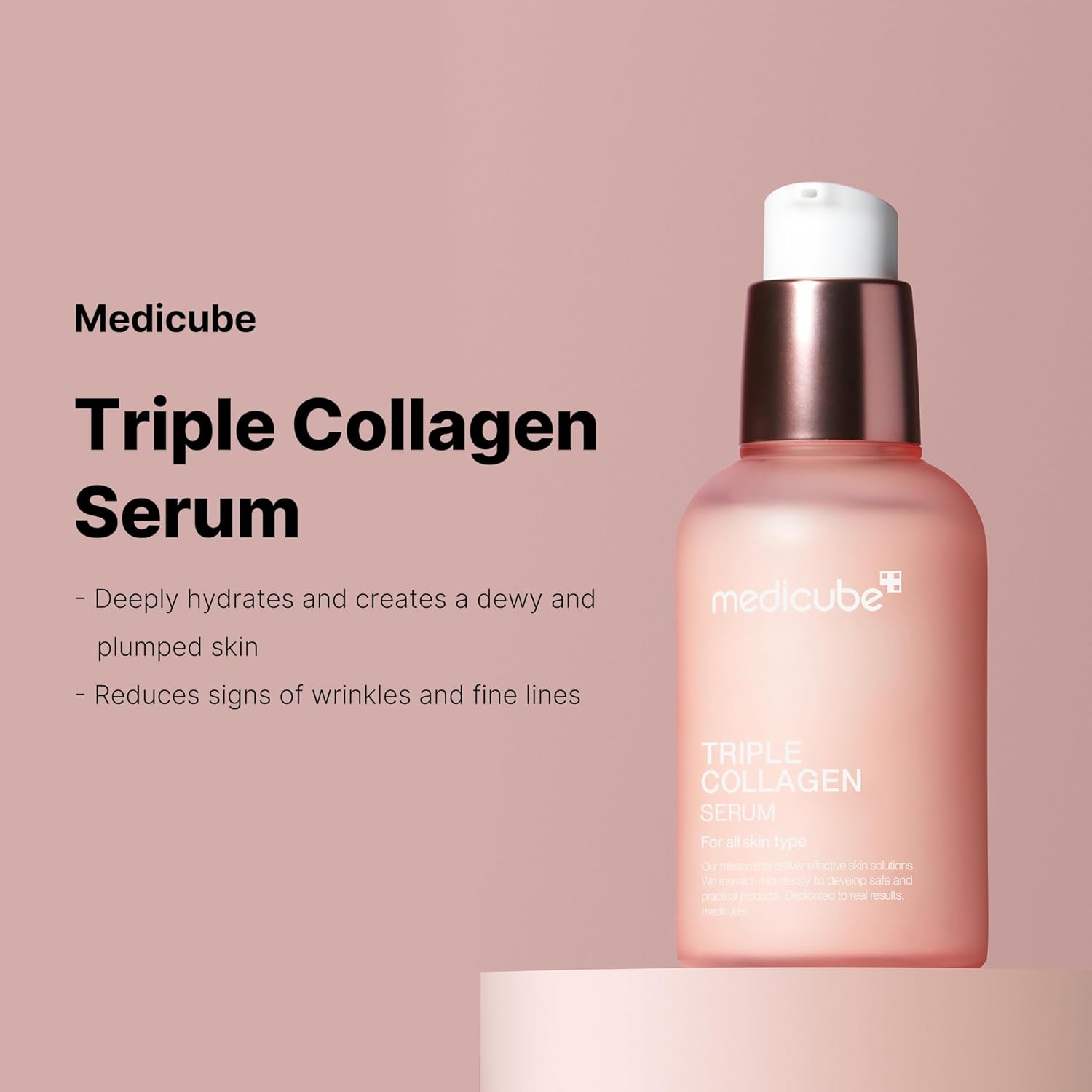 [ Medicube ] Collagen Set (PDRN Pink gel mask 4pc, Triple Collagen Serum, Triple Collagen Toner) - KosBeauty