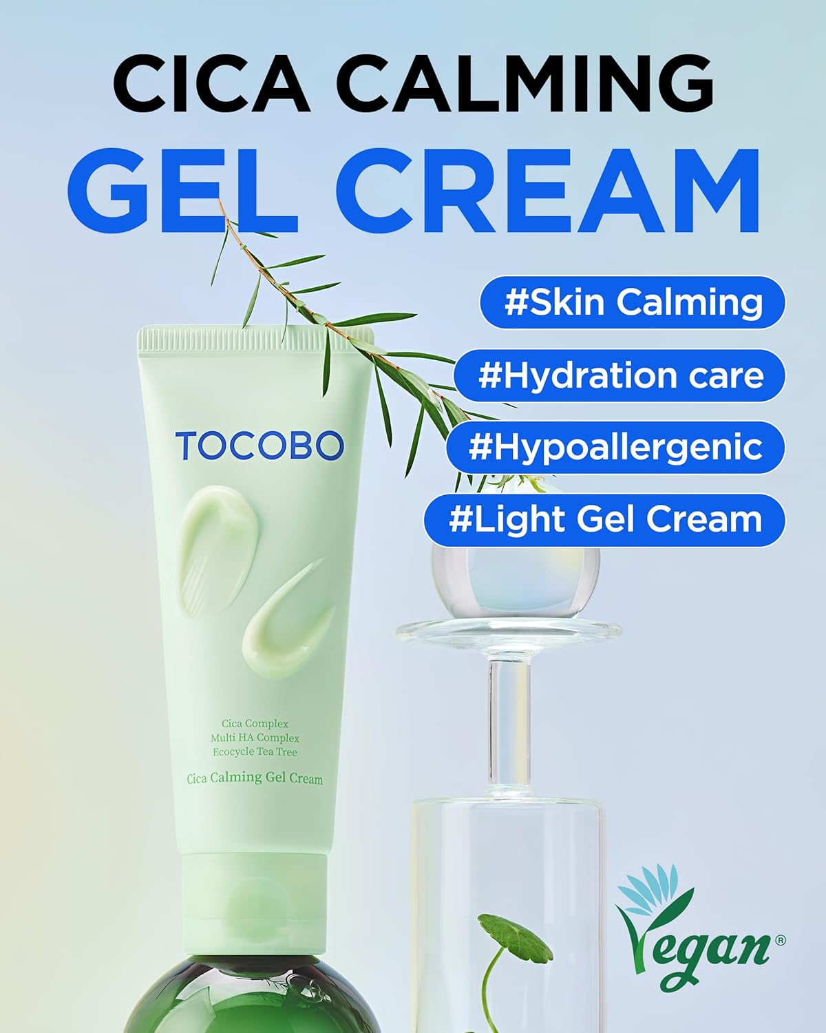 Tocobo Cica Calming Gel Cream 75ml / 2.53 fl.oz