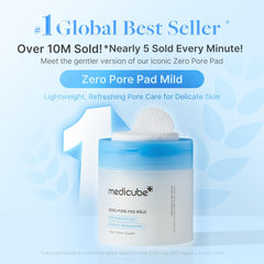 [ MEDICUBE ] ZERO PORE PAD MILD 155g /5.46oz (70 pads)