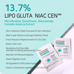 [ APLB ] Glutathione Niacinamide Sheet Mask 25ml 10ea