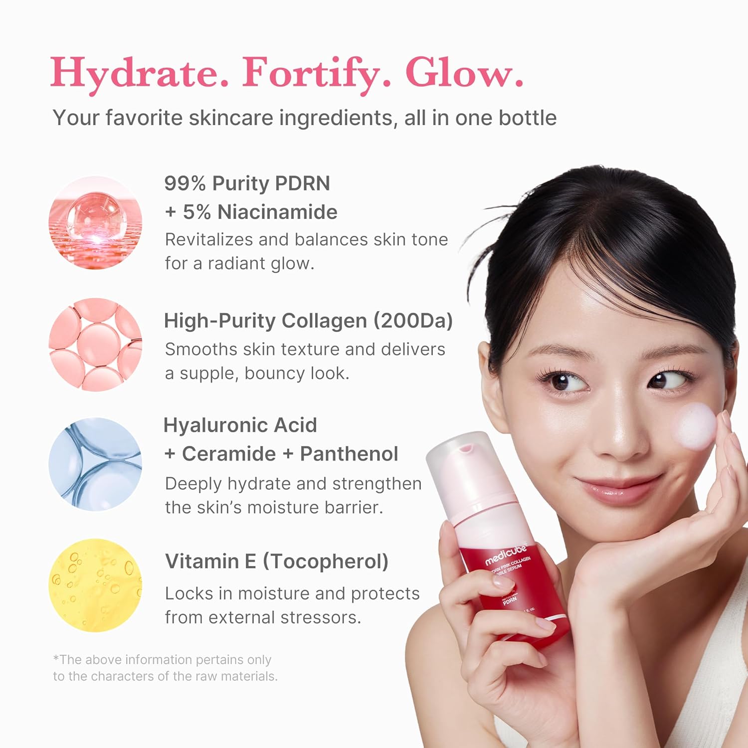 [ MEDICUBE ] PDRN Pink Collagen Bubble Serum  95ml / 3.21 fl.oz. - KosBeauty