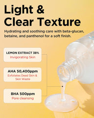 Tocobo AHABHA Lemon Toner 150ml / 5.07 fl.oz