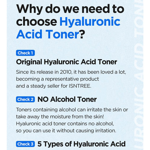 [ ISNTREE ] Hyaluronic Acid Toner 400ml / 13.52 fl.oz
