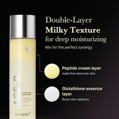 [ MEDICUBE ] AGE-R Glutathione Glow Toner 140ml / 4.73 fl.oz - KosBeauty