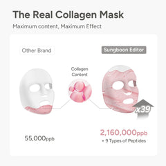 [ SUNGBOON EDITOR ] Deep Collagen Power Boosting Mask 37g/ 130oz x 4ea