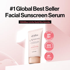 [ d'alba ] UV Essence Waterfull+ Tone Up Pink Correcting Sun Screen 50ml / 1.69fl.oz.