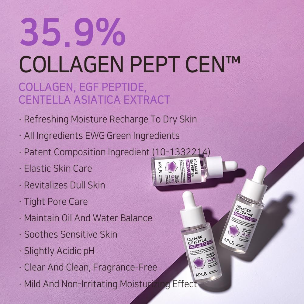 [ APLB ] Collagen EGF Peptide Ampoule Serum 40ml / 1.35 fl. oz.