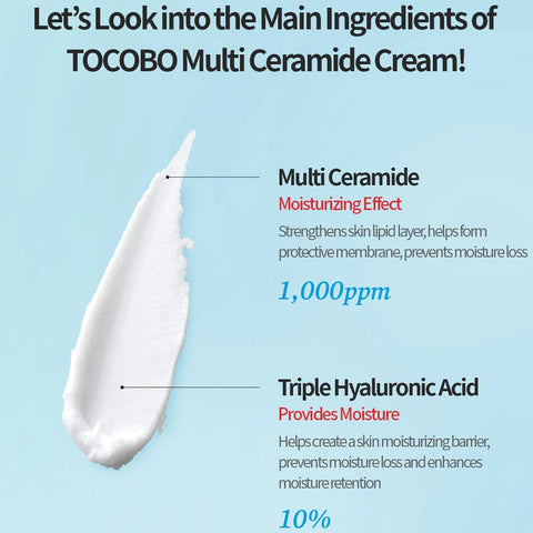 Tocobo Multi Ceramide Cream 50ml  / 1.69 fl.oz