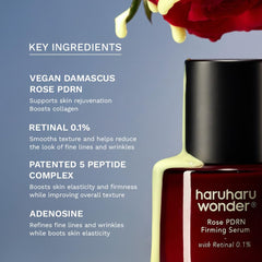 [ Haruharu ] Wonder Rose PDRN Firming Serum 30ml / 1.01 fl.oz