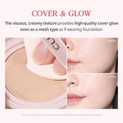 [ CLIO ] KILL COBER MESH GLOW CUSHION 15g / Net Wt. 0.52 Oz x 2 ea