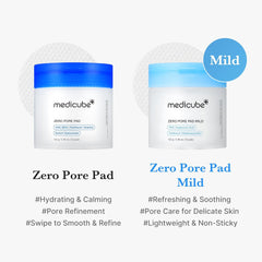 [ MEDICUBE ] ZERO PORE PAD MILD 155g /5.46oz (70 pads)
