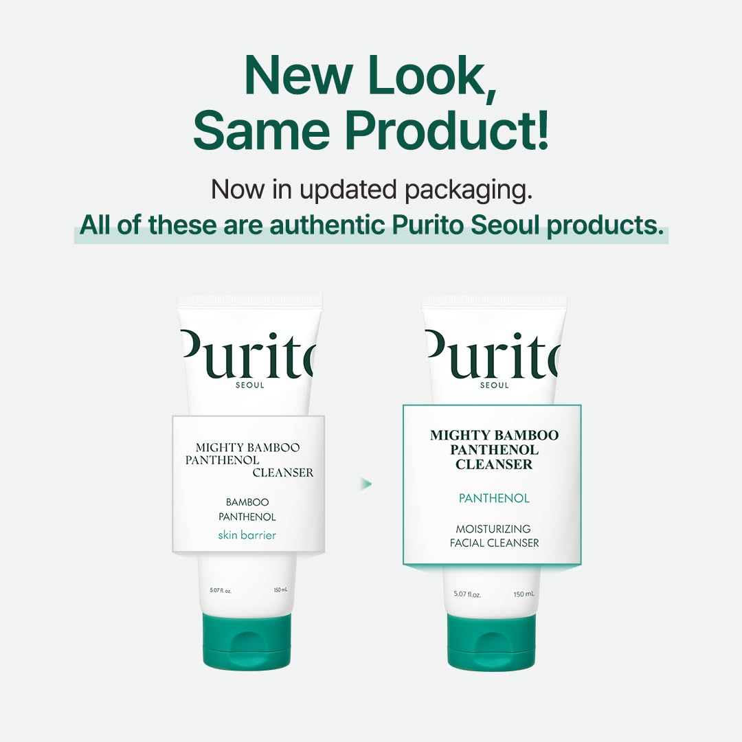 [ PURITO ] Mighty Bamboo Panthenol Cleanser 150ml / 5.07 fl.oz