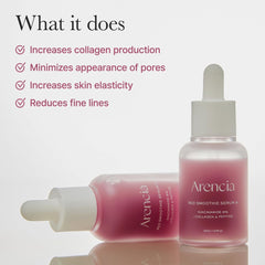 [ ARENCIA ] Red Smoothie Serum 8 Niacinamide 8% +  Collagen & Peptide s 30ml / 1.01floz