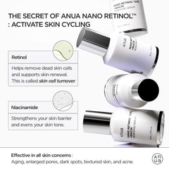 Anua Retinol 0.3% + Niacin Renewing Serum 30ml / 1.01 fl.oz - KosBeauty
