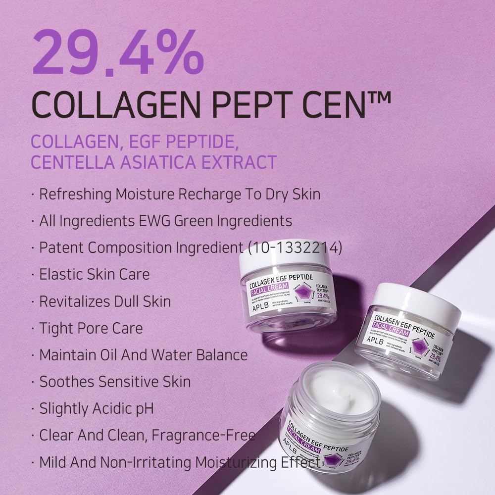 [ APLB ] Collagen EFG Peptide Facial Cream 55ml / 1.86 fl.oz.